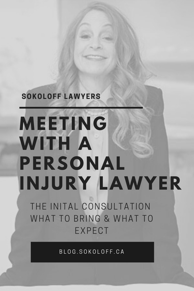Meeting with a Personal Injury Lawyer in Toronto