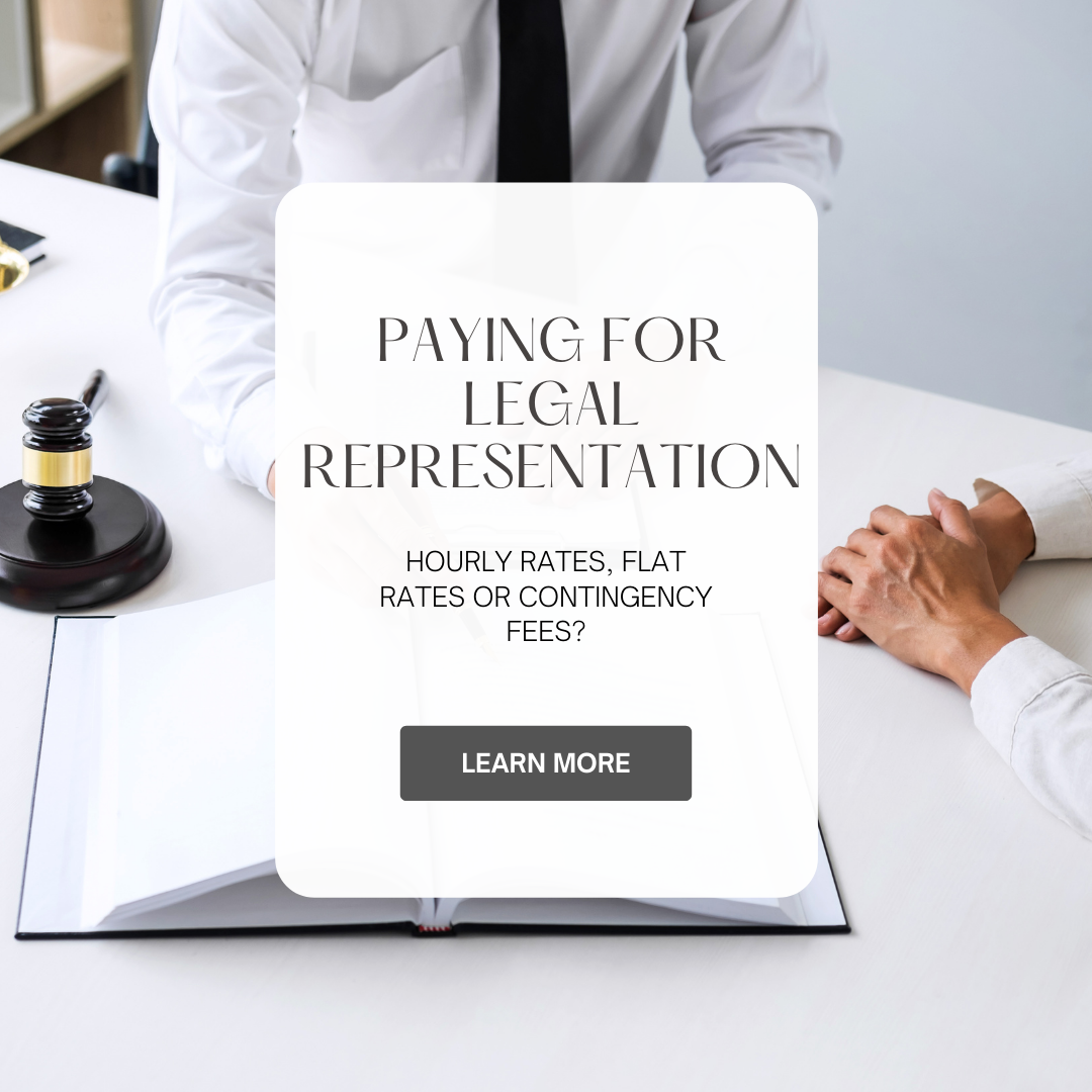 Paying for Legal Representation